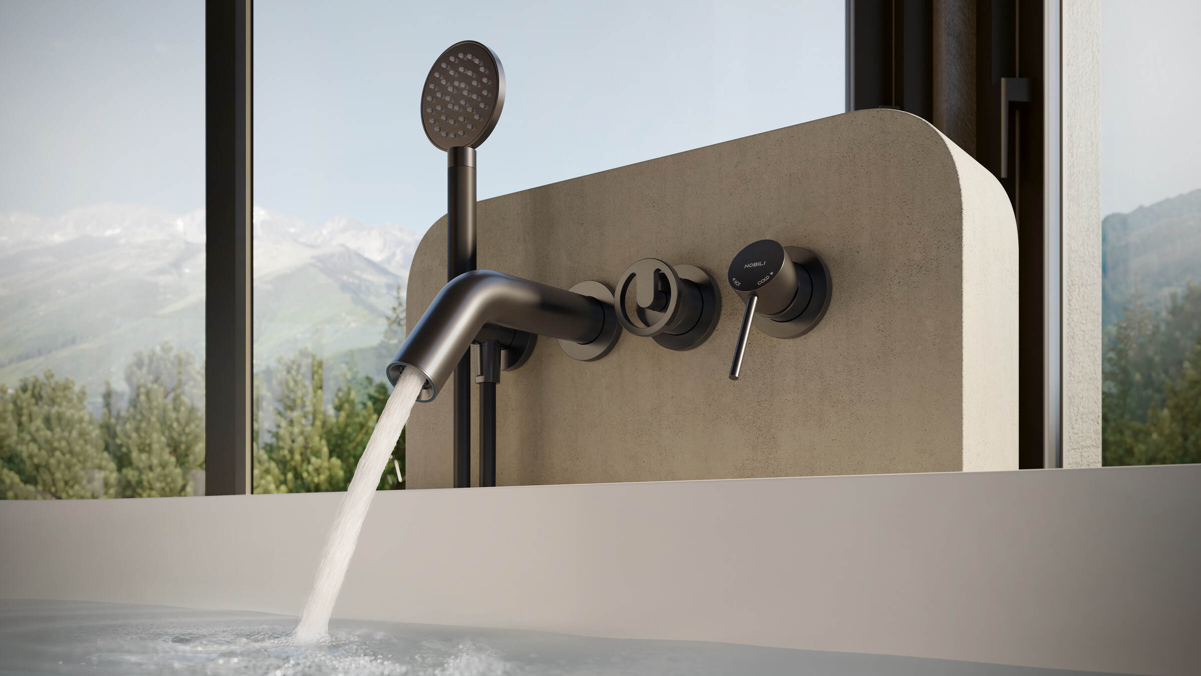 Nobili Faucet Collection - elegant faucets with advanced functionality